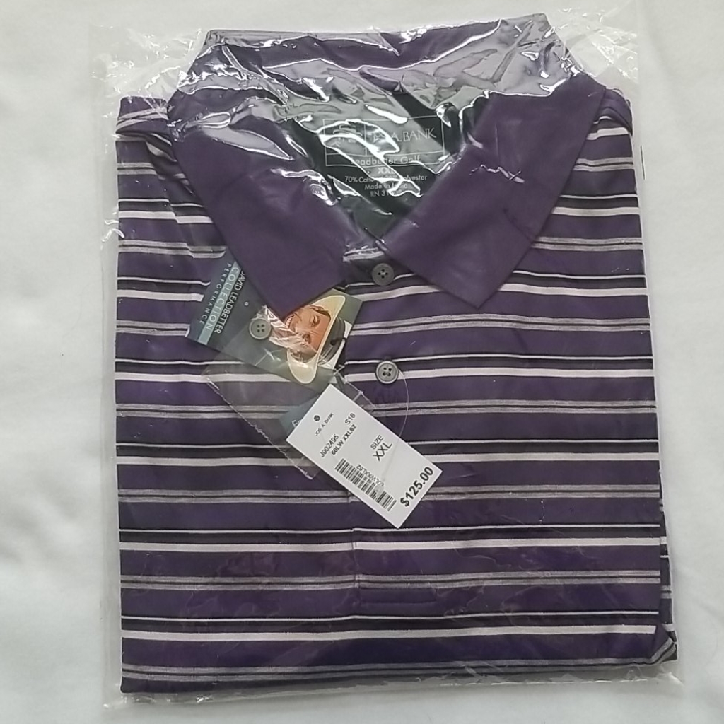 Jos A Bank Leadbetter Short Sleeve Golf Shirt
